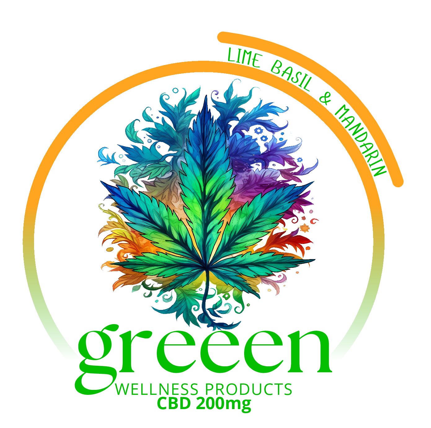 Lime Basil & Mandarin - CBD 200mg
