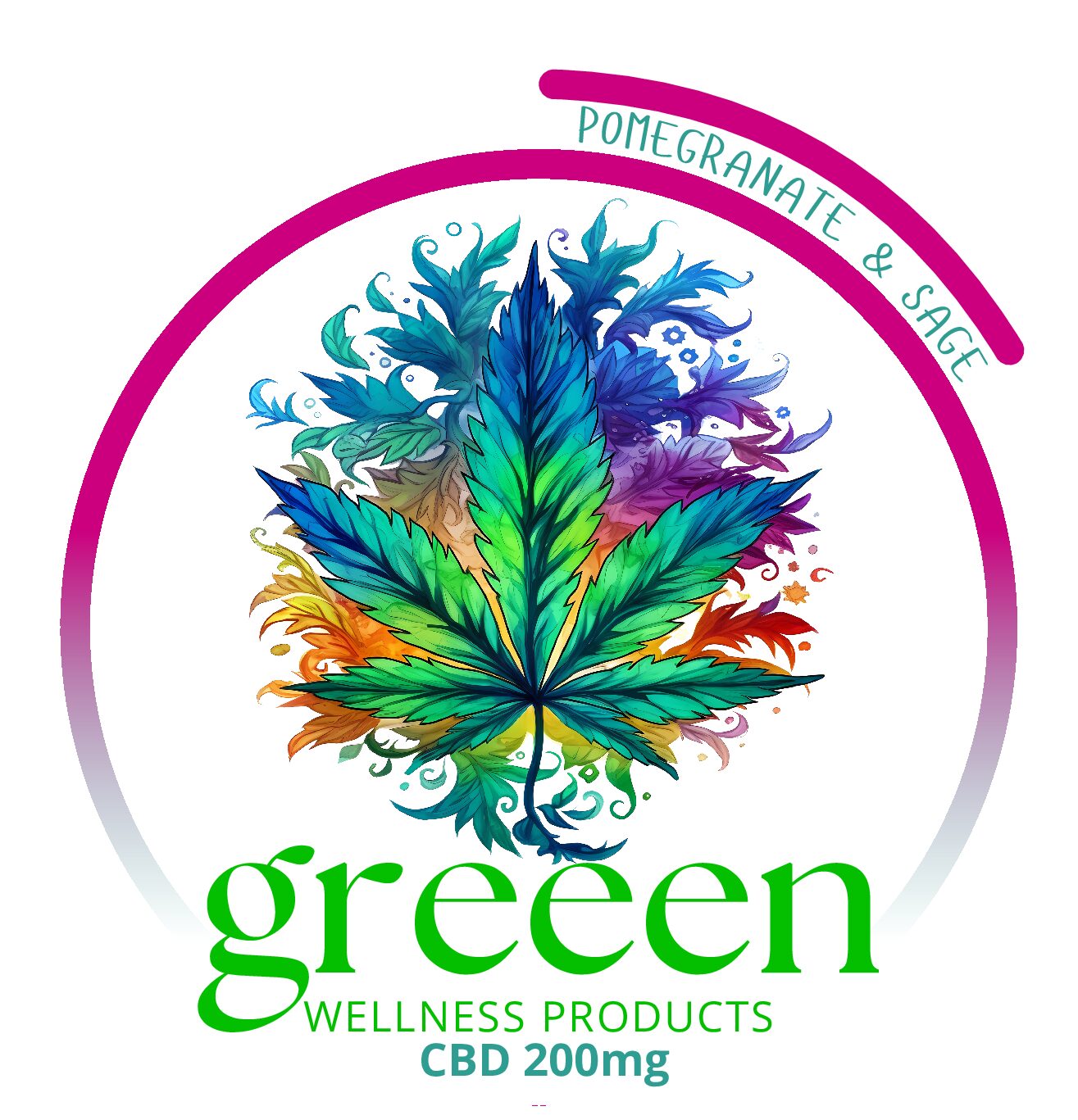 Pomegranate & Sage - CBD 200mg