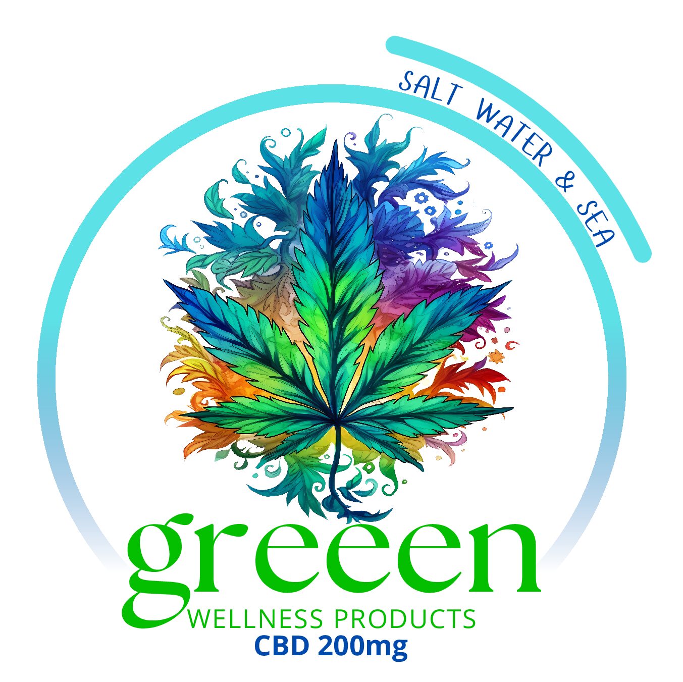 Salt Water & Sea - CBD 200mg