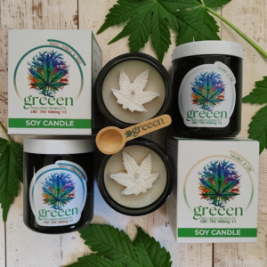 Aromatherapy, Massage, CBD/THC 1000mg Euphoria 1:1 - Candles Range