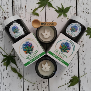 Aromatherapy, Massage, CBD/THC 400mg Euphoria 1:1 - Candles Range